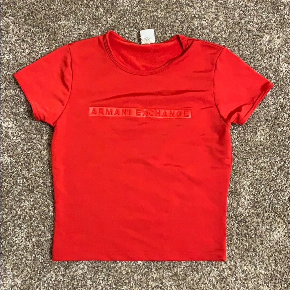 Armani Exchange Crop Top
